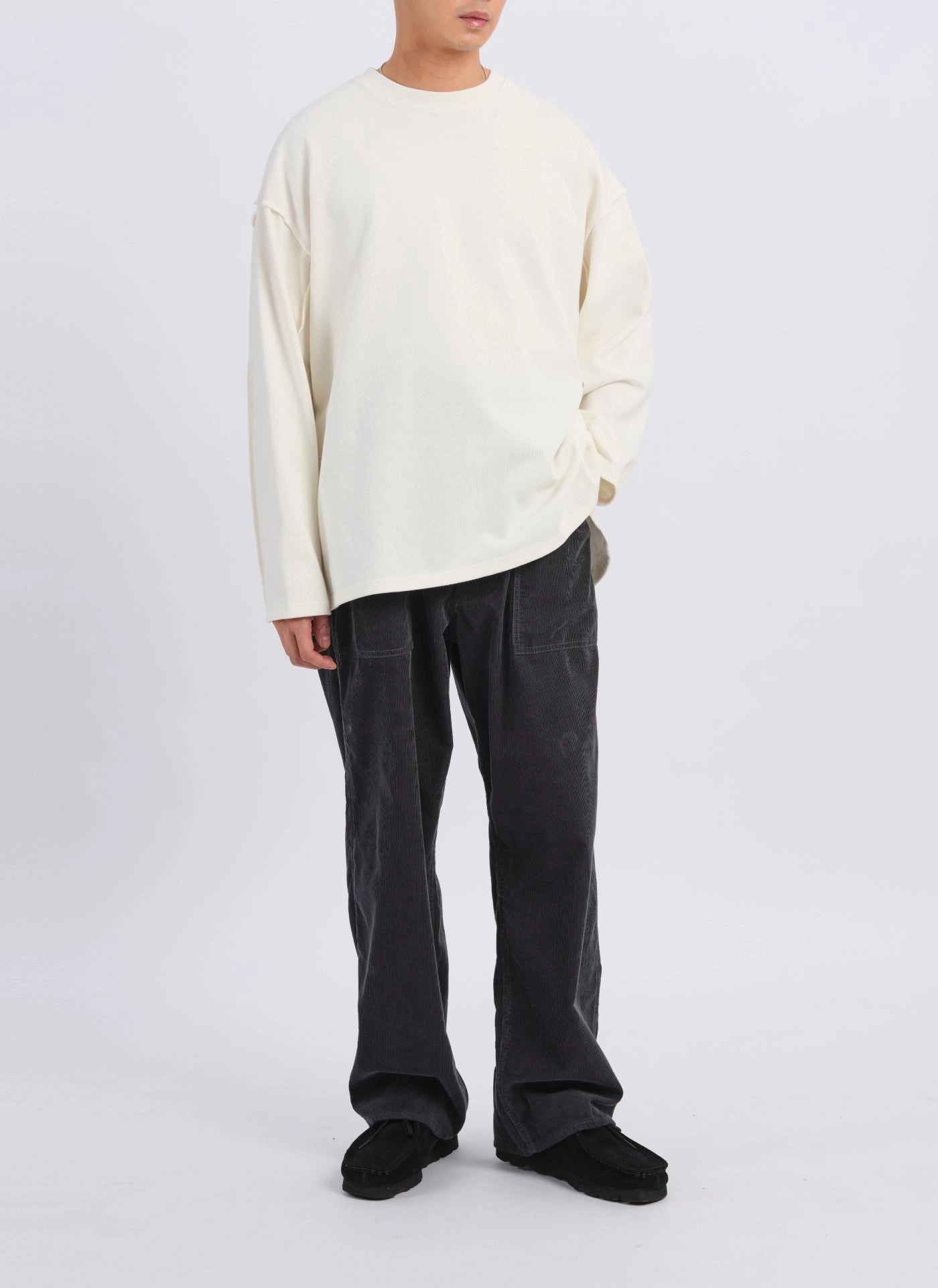 14W Corduroy Wide Tapered Baker Pants