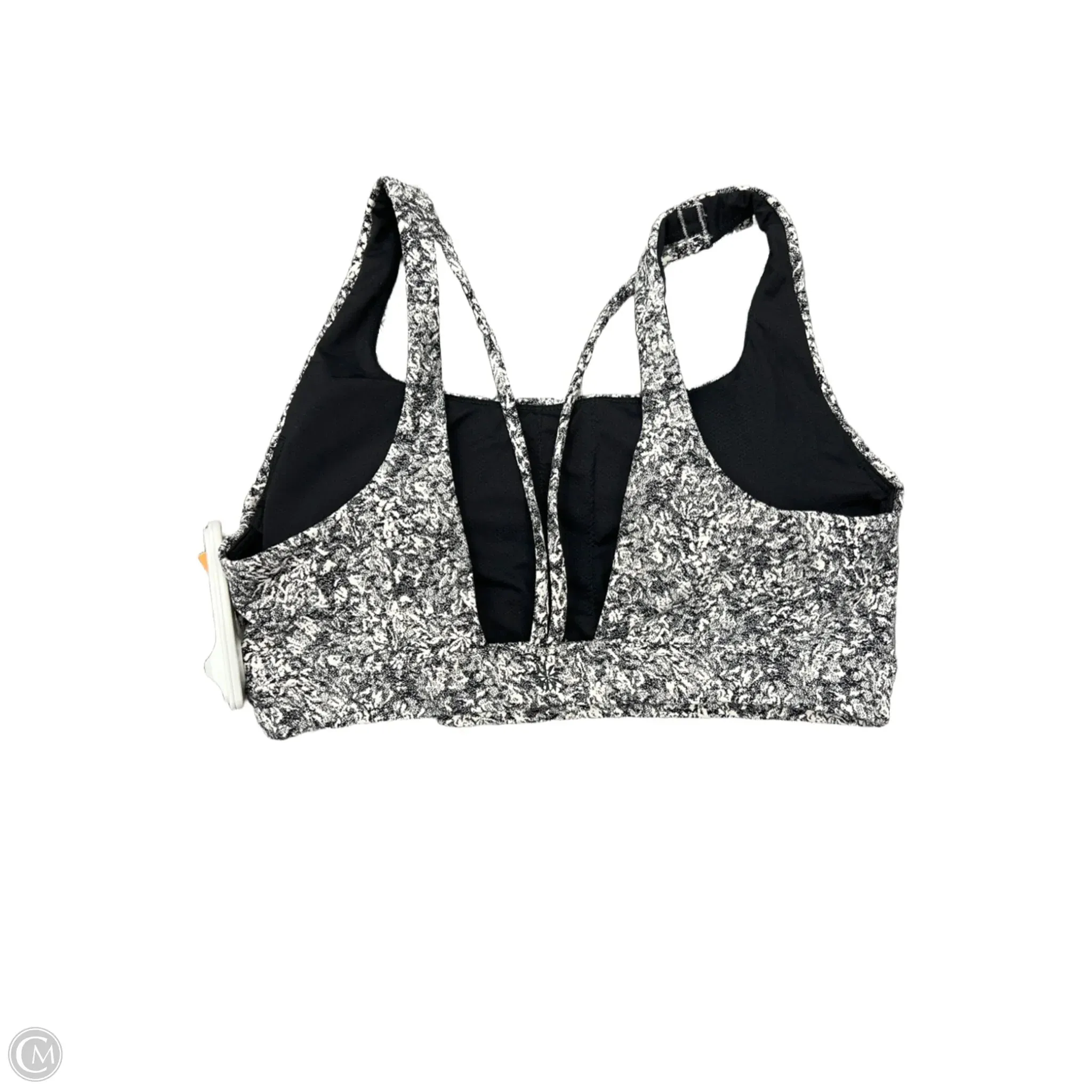 Athletic Bra By Athleta In Black, Size: L