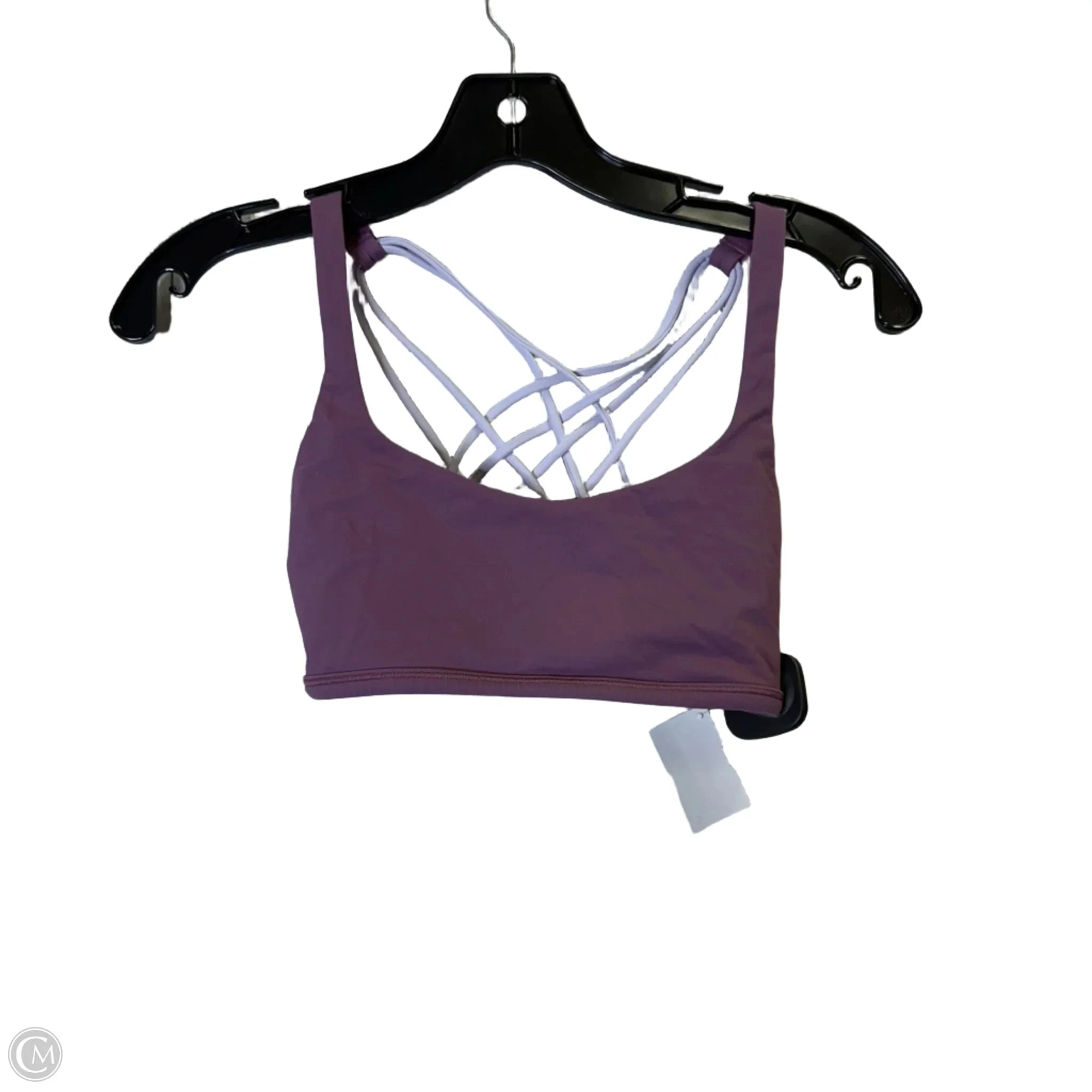 Athletic Bra By Lululemon In Purple, Size: 4