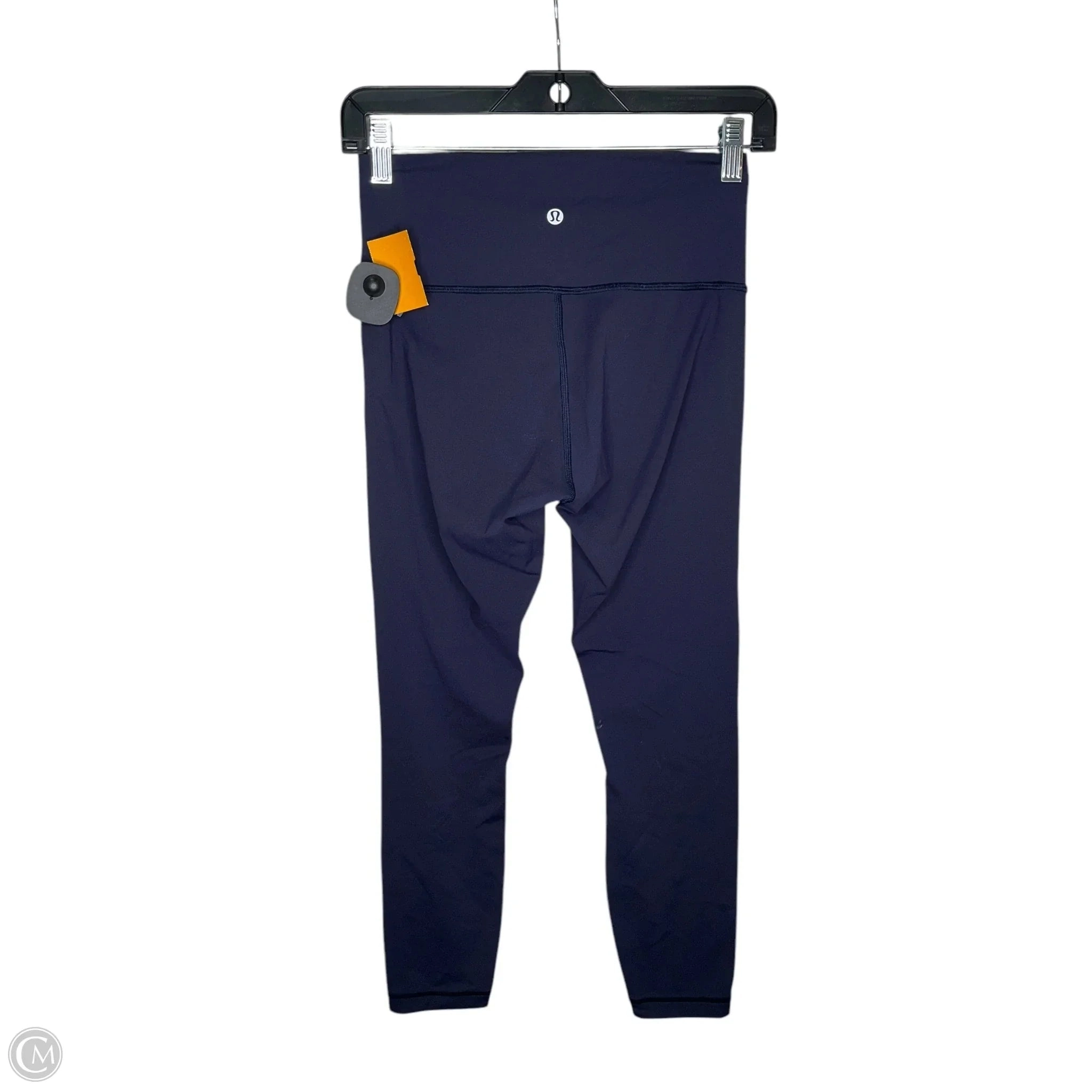 Athletic Leggings By Lululemon In Navy, Size: 6