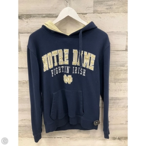 Athletic Sweatshirt Hoodie By Clothes Mentor In Navy, Size: S