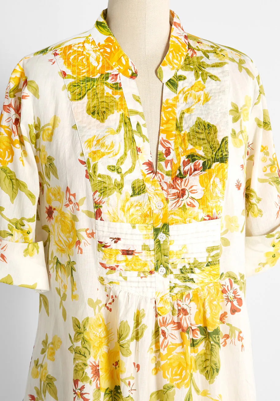 Back Road Ramble Cotton Tunic