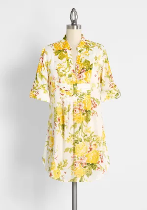 Back Road Ramble Cotton Tunic