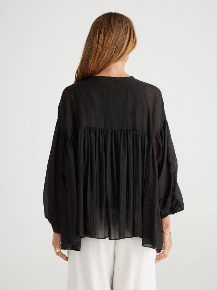 Brave True Dahla Top Black