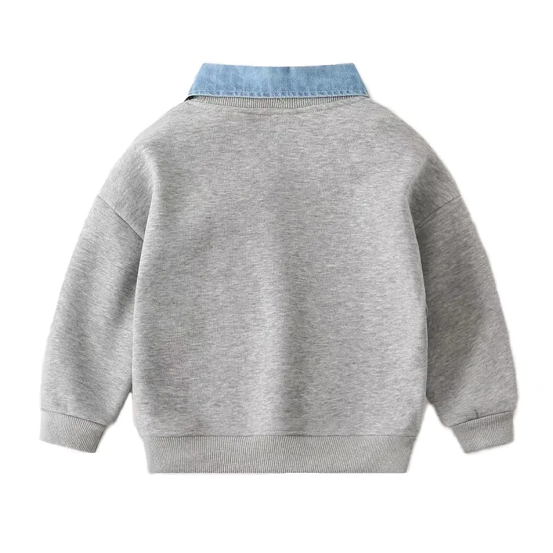 Casual Children's Clothing Printing Cute Bear