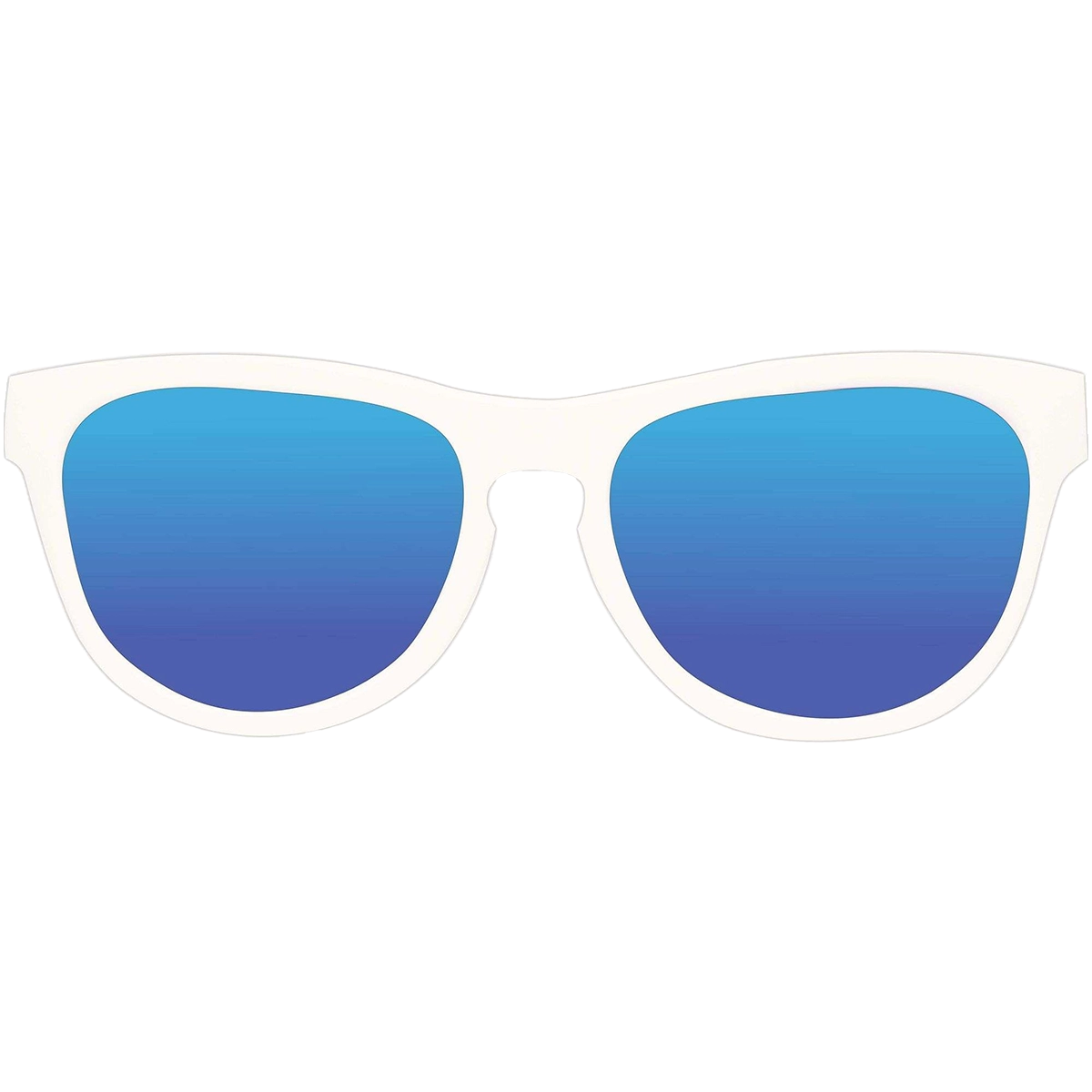 Classic (0-3) White Moon/Polarized Blue