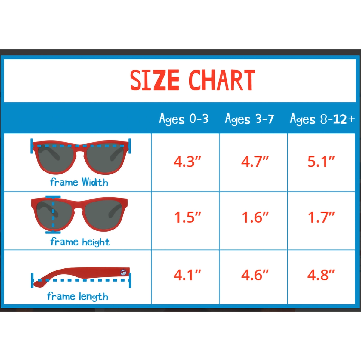 Classic (0-3) White Moon/Polarized Blue