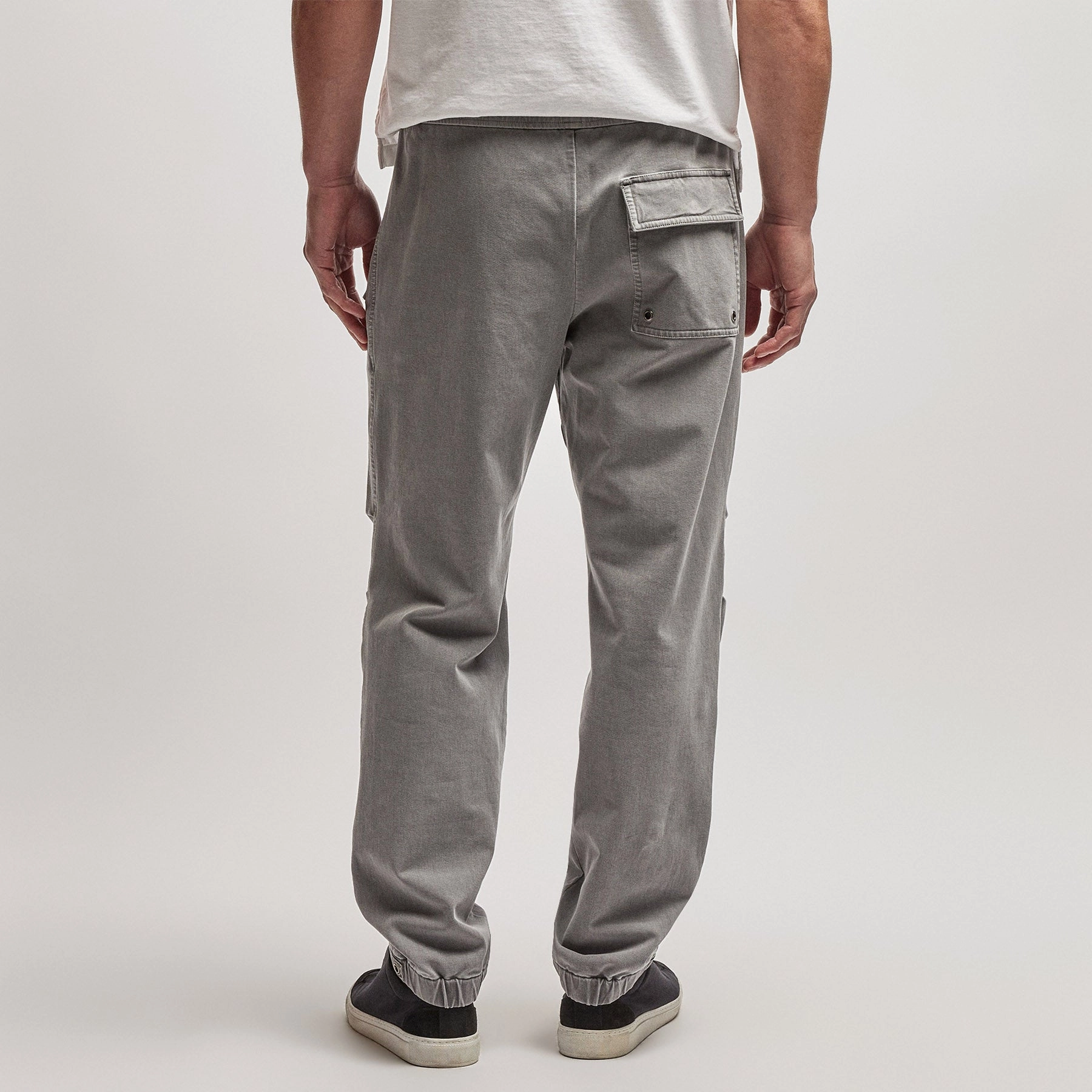 Cotton Terry Flight Pant - Silver Grey Pigment
