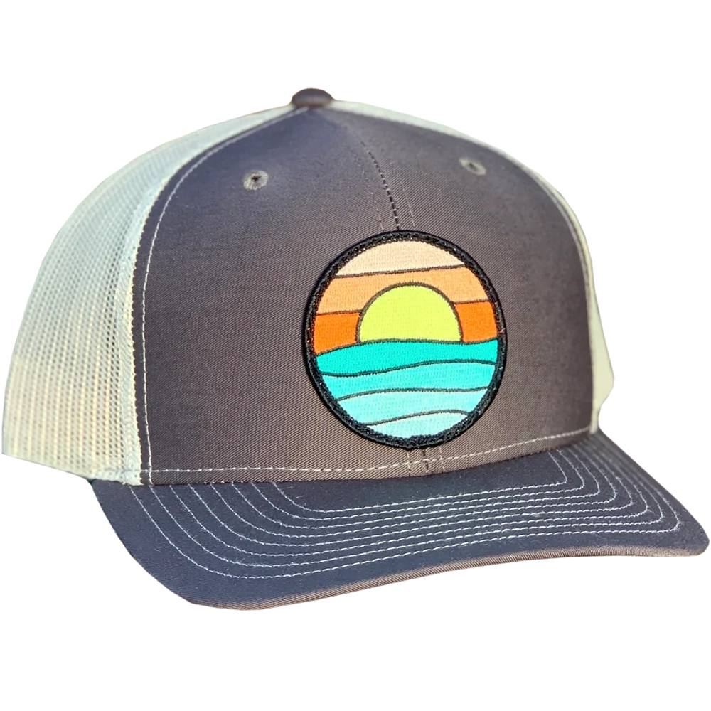 Curved Brim Trucker with Serenity Patch