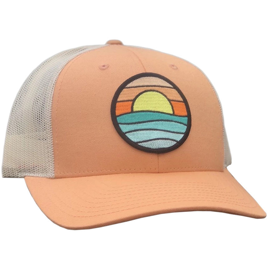 Curved Brim Trucker with Serenity Patch