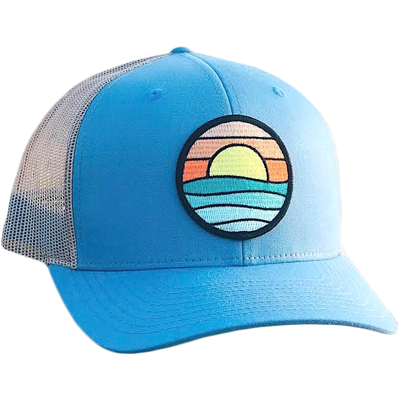 Curved Brim Trucker with Serenity Patch