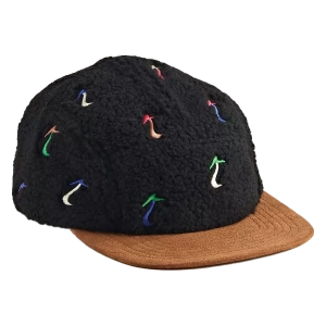 Dancing Shrooms 5-Panel Fleece Hat