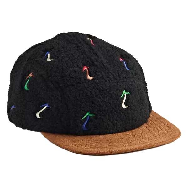 Dancing Shrooms 5-Panel Fleece Hat