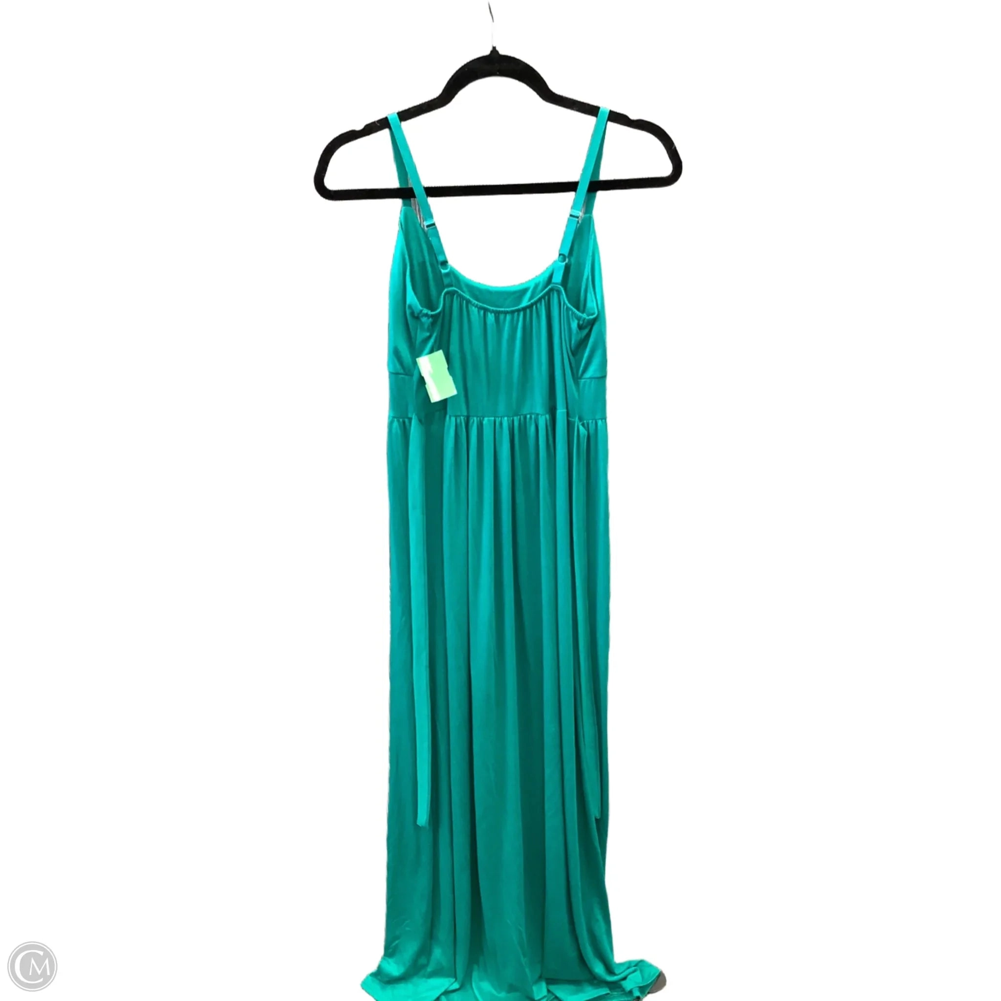 Dress Casual Maxi By Allison Brittney In Green, Size: M