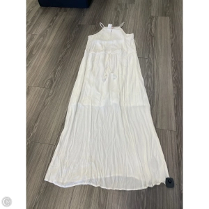 Dress Casual Maxi By Clothes Mentor In White, Size: L