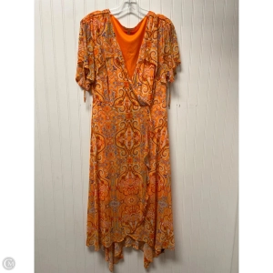 Dress Casual Maxi By Cmc In Orange, Size: Xl