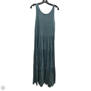 Dress Casual Maxi By J. Crew In Teal, Size: S