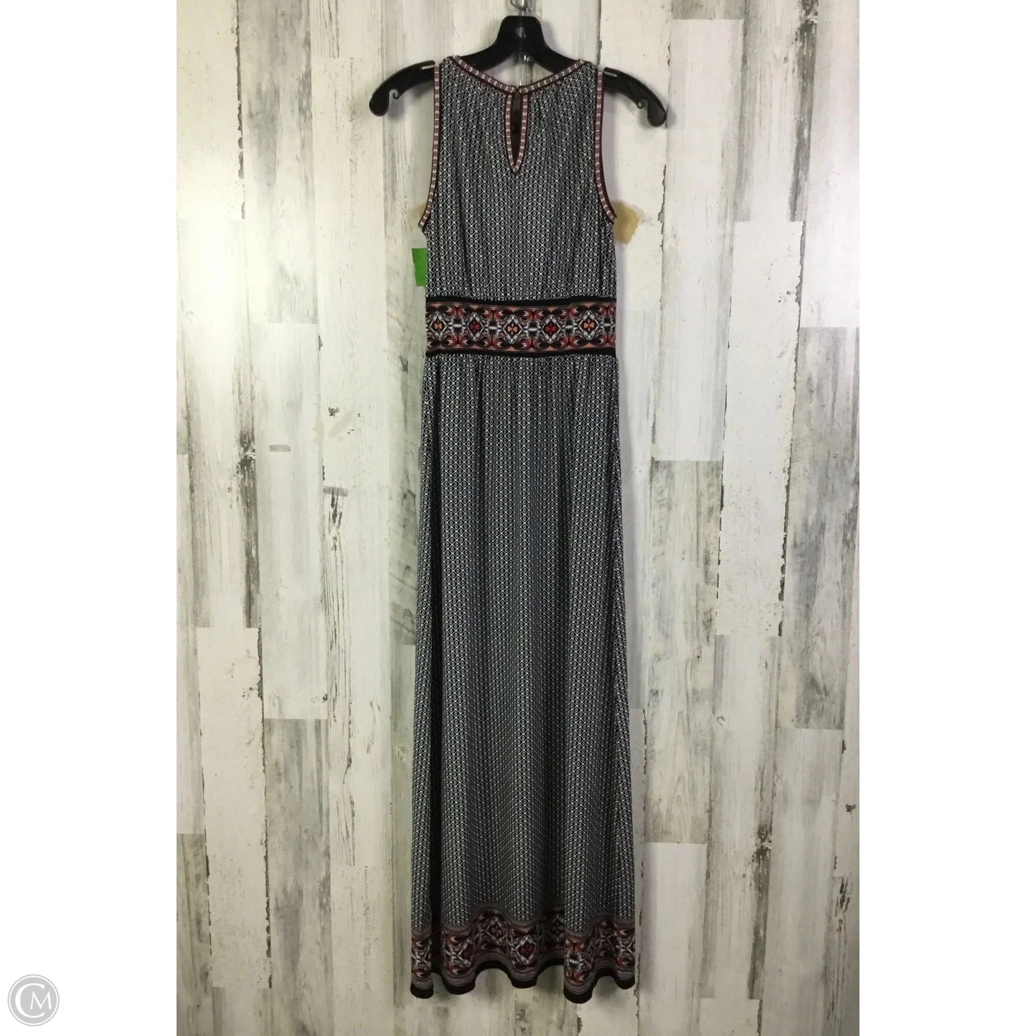 Dress Casual Maxi By Max Studio In Black & Red, Size: Xs