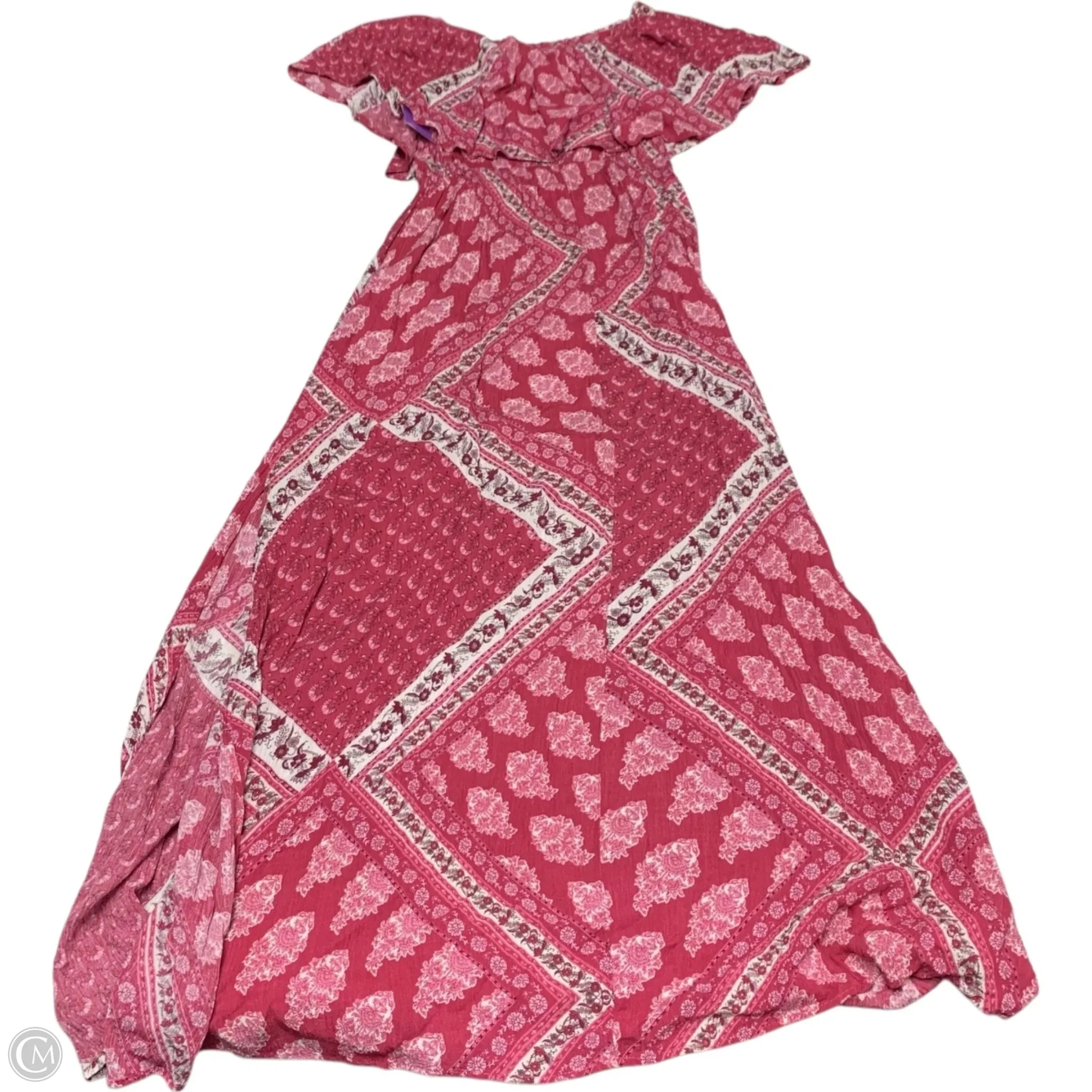 Dress Casual Maxi By Show Me Your Mumu In Pink, Size: M