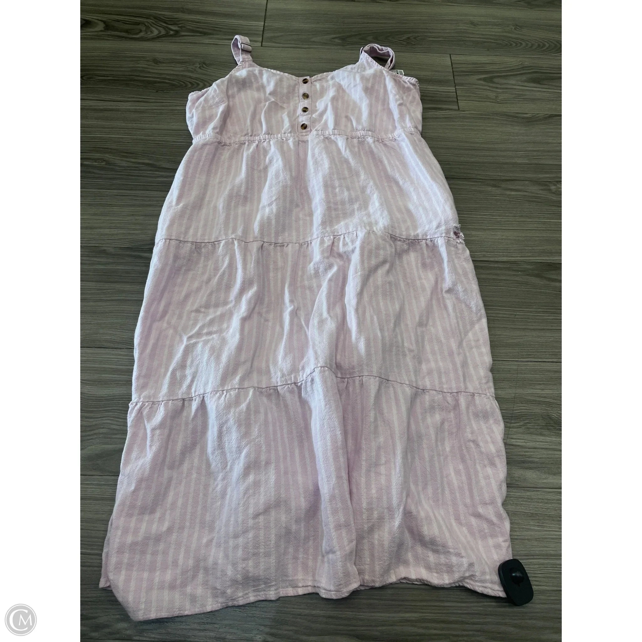 Dress Casual Maxi By Sonoma In Striped Pattern, Size: Xxl