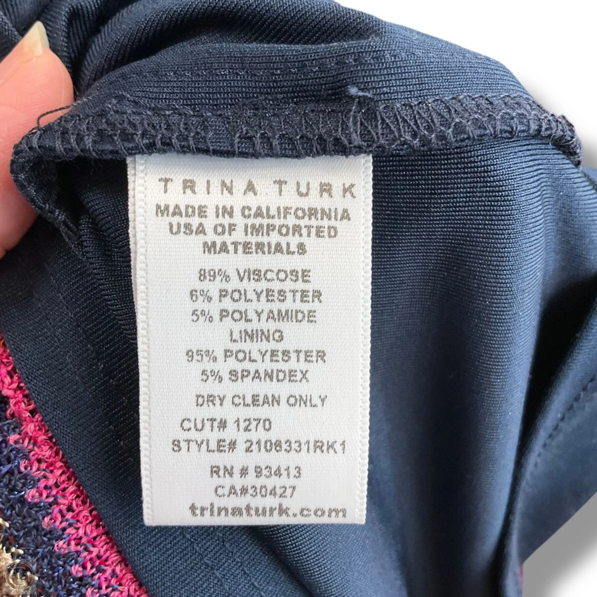 Dress Casual Maxi By Trina Turk In Striped Pattern, Size: S