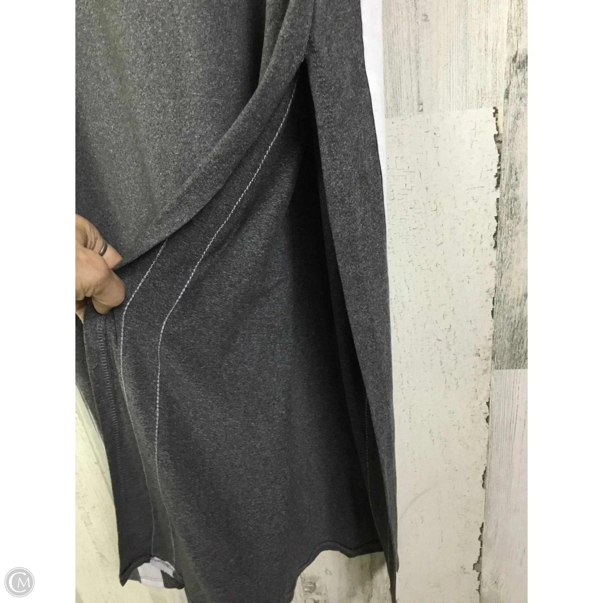 Dress Casual Maxi By Vibe In Grey, Size: 2x