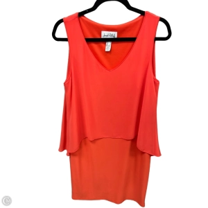 Dress Casual Midi By Joseph Ribkoff In Orange, Size: M