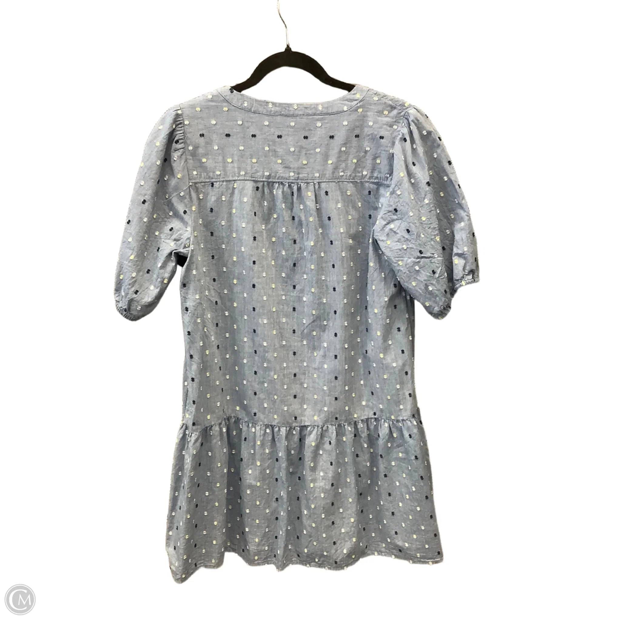 Dress Casual Midi By Loft In Blue, Size: S