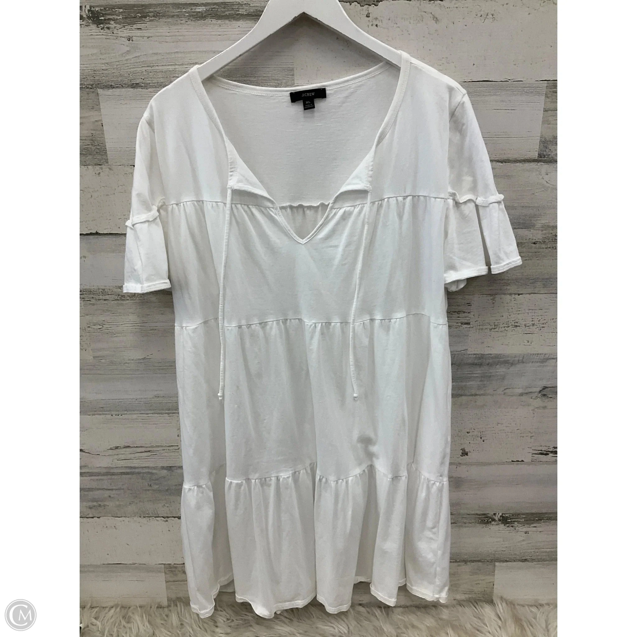 Dress Casual Short By J. Crew In White, Size: Xl