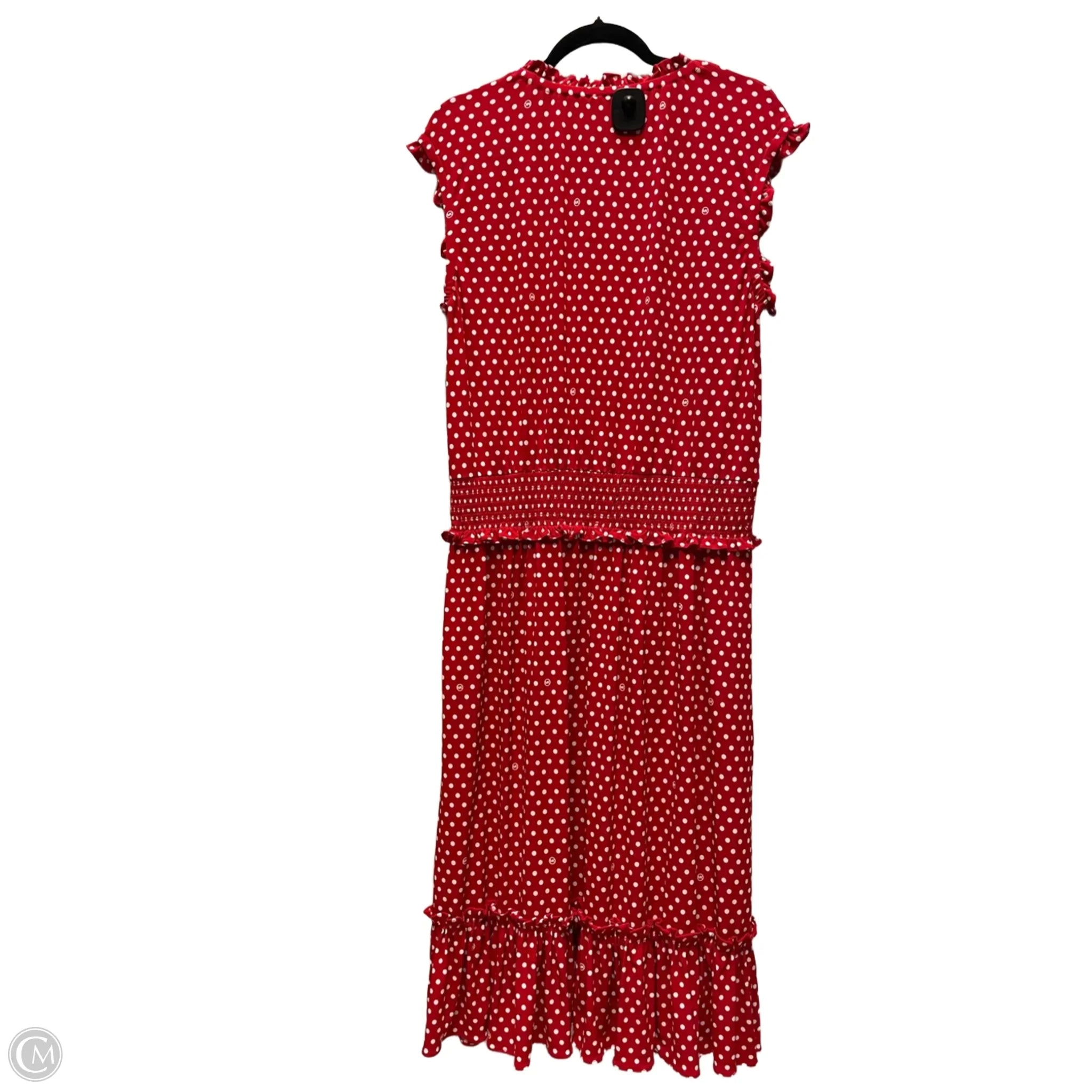Dress Casual Short By Michael By Michael Kors In Red & White, Size: Xl