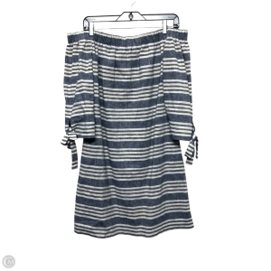 Dress Casual Short By Vince Camuto In Blue & White, Size: 8