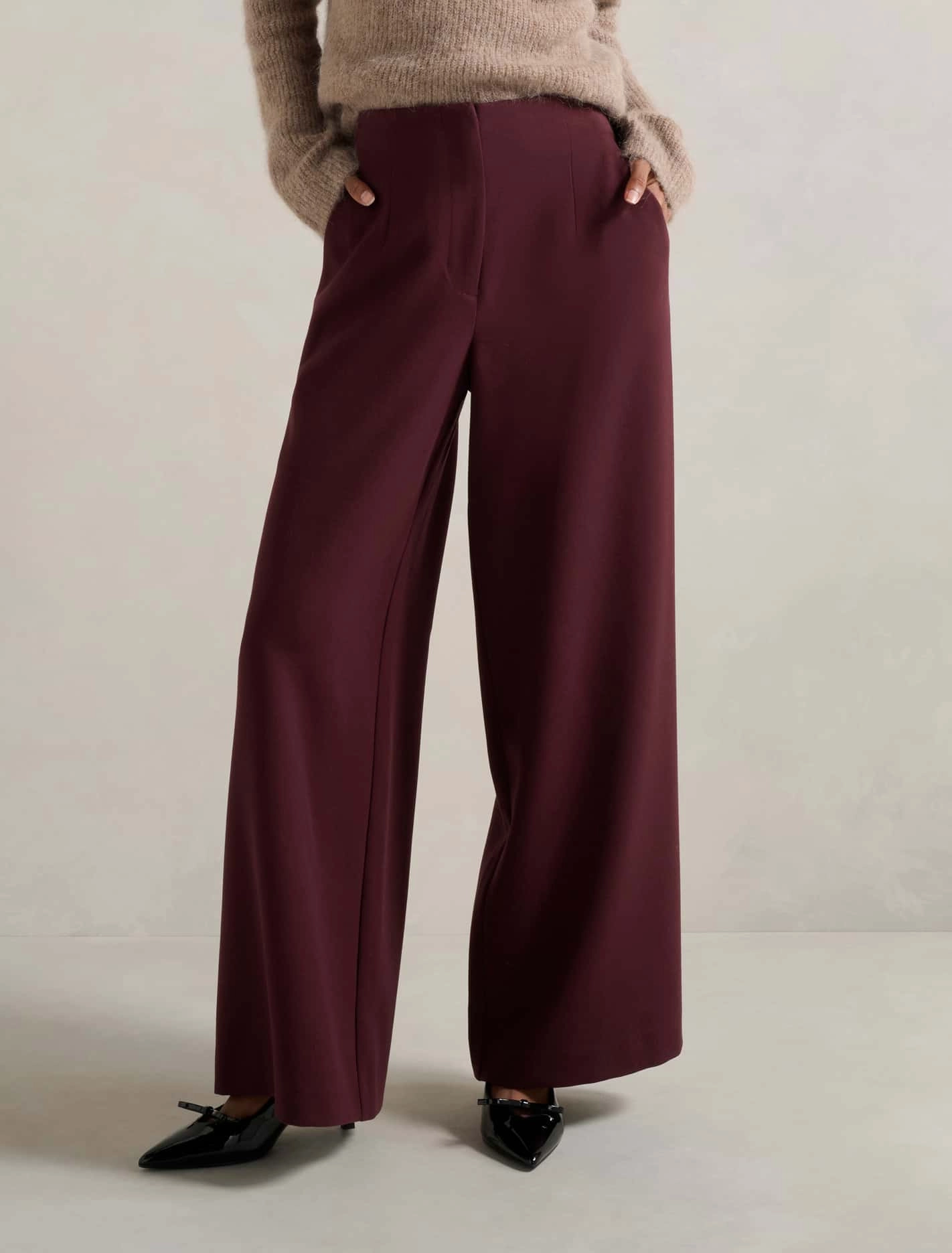 Freya Petite High Waist Wide Leg Pants