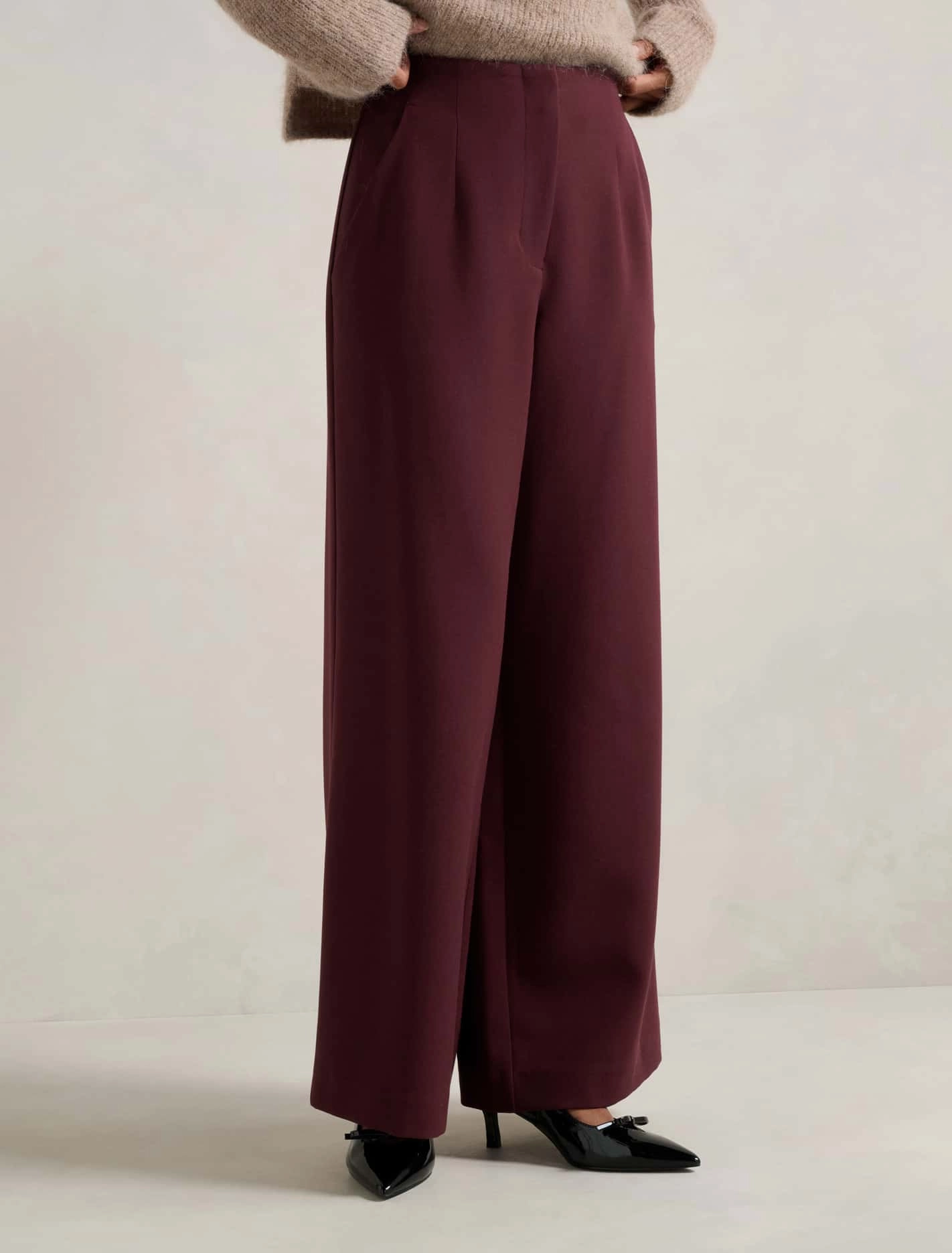 Freya Petite High Waist Wide Leg Pants