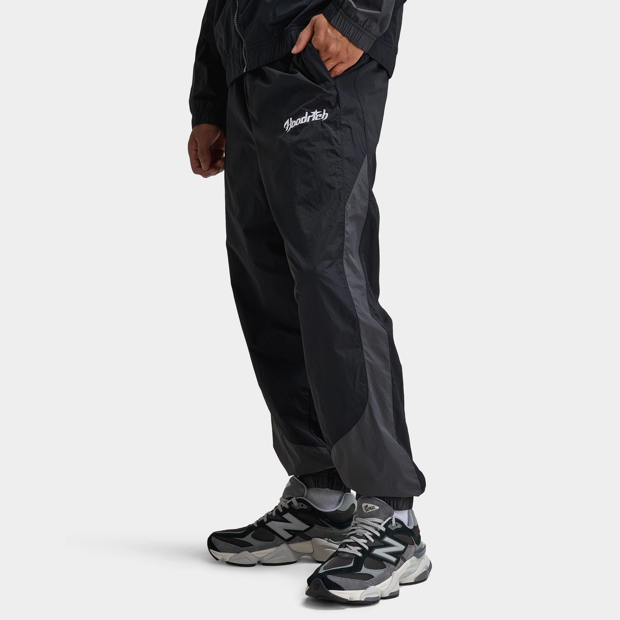 Hoodrich Galaxy Woven Pants Black / Asphalt - White