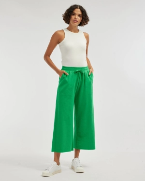 Jamie Wide Leg Pant - Jade
