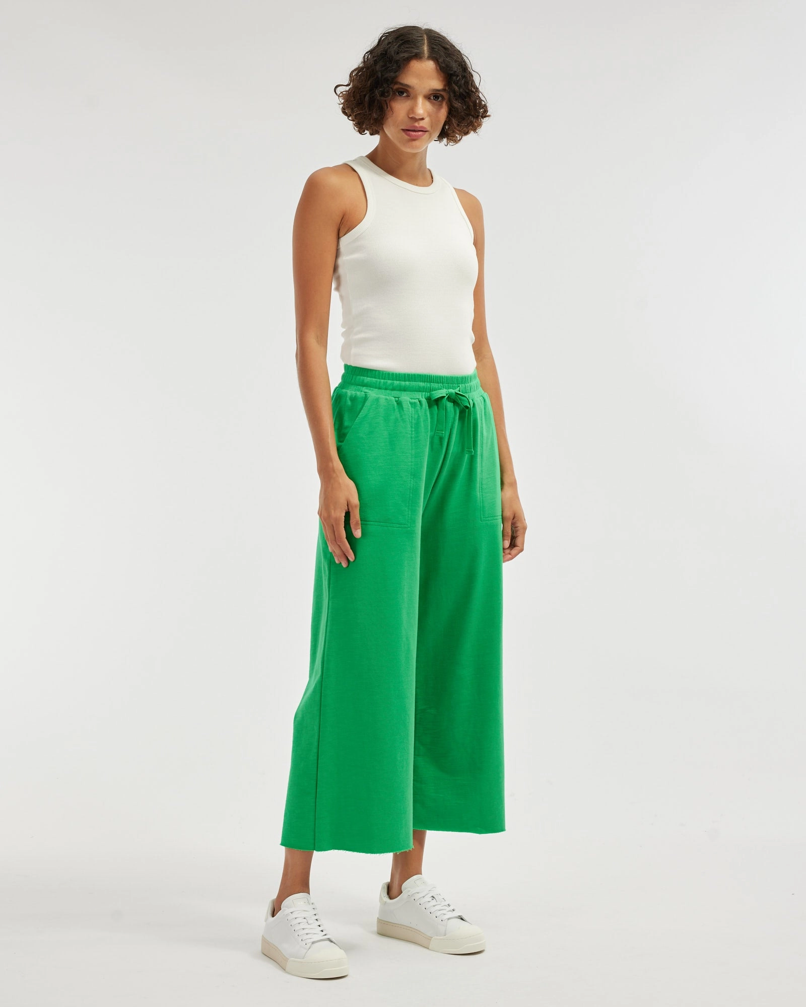 Jamie Wide Leg Pant - Jade