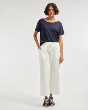 Jamie Wide Leg Pant - White