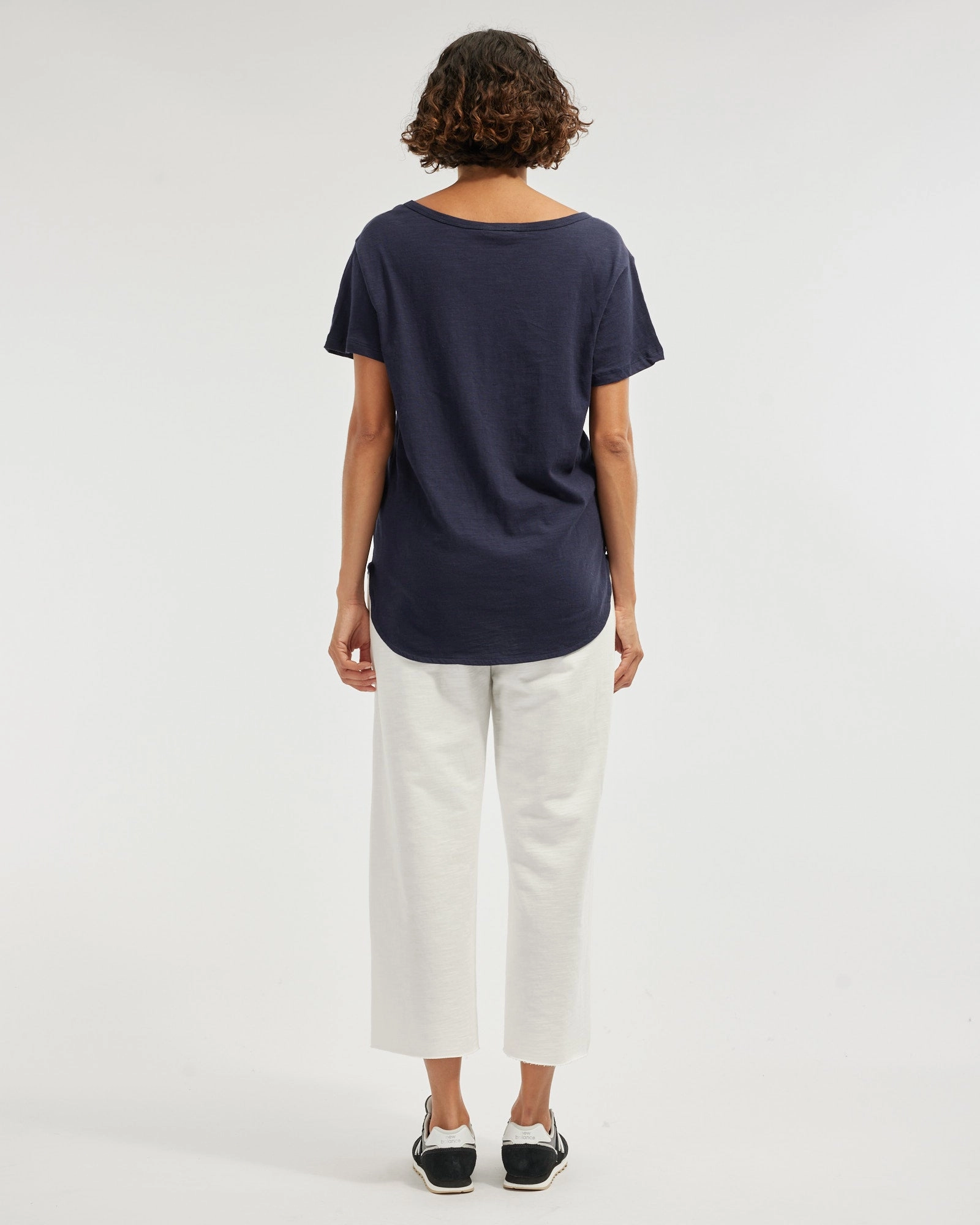 Jamie Wide Leg Pant - White