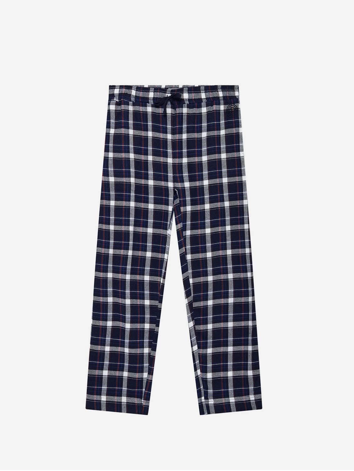 Jim Jam Men's Organic Cotton Pyjama Trousers | Dark Navy