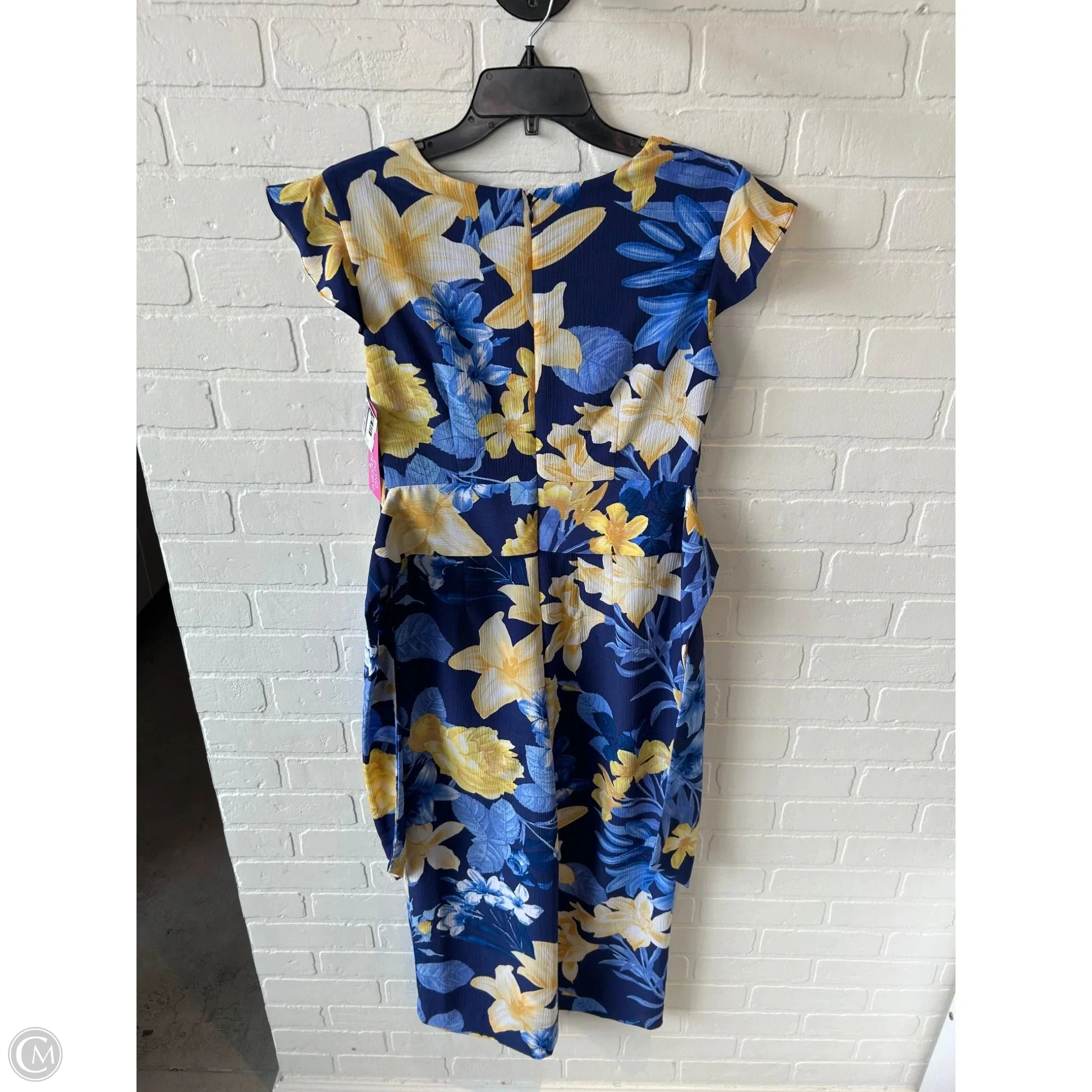 Jumpsuit By Inc In Blue & Yellow, Size: S