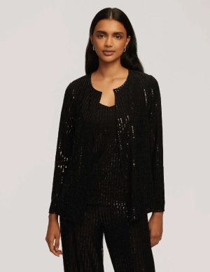 Linear Shine Short Jacket- Sale