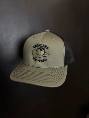 Loden & Black Cap