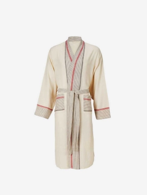 Mete Vegan Lounge Gown | Cream