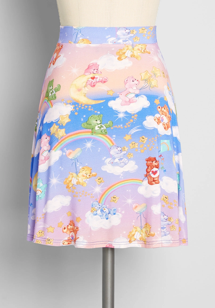 ModCloth X Care Bears Excellence Attained Mini Skirt