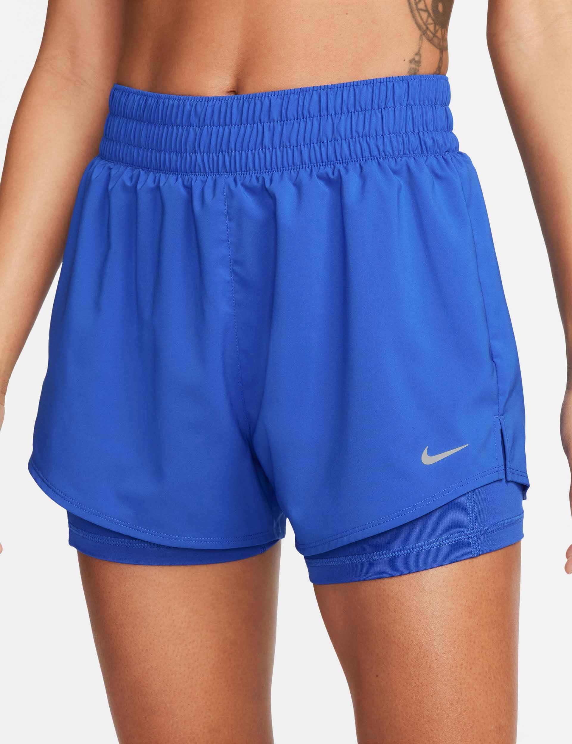 One Dri-FIT 2-in-1 Shorts - Hyper Royal/Reflective Silver
