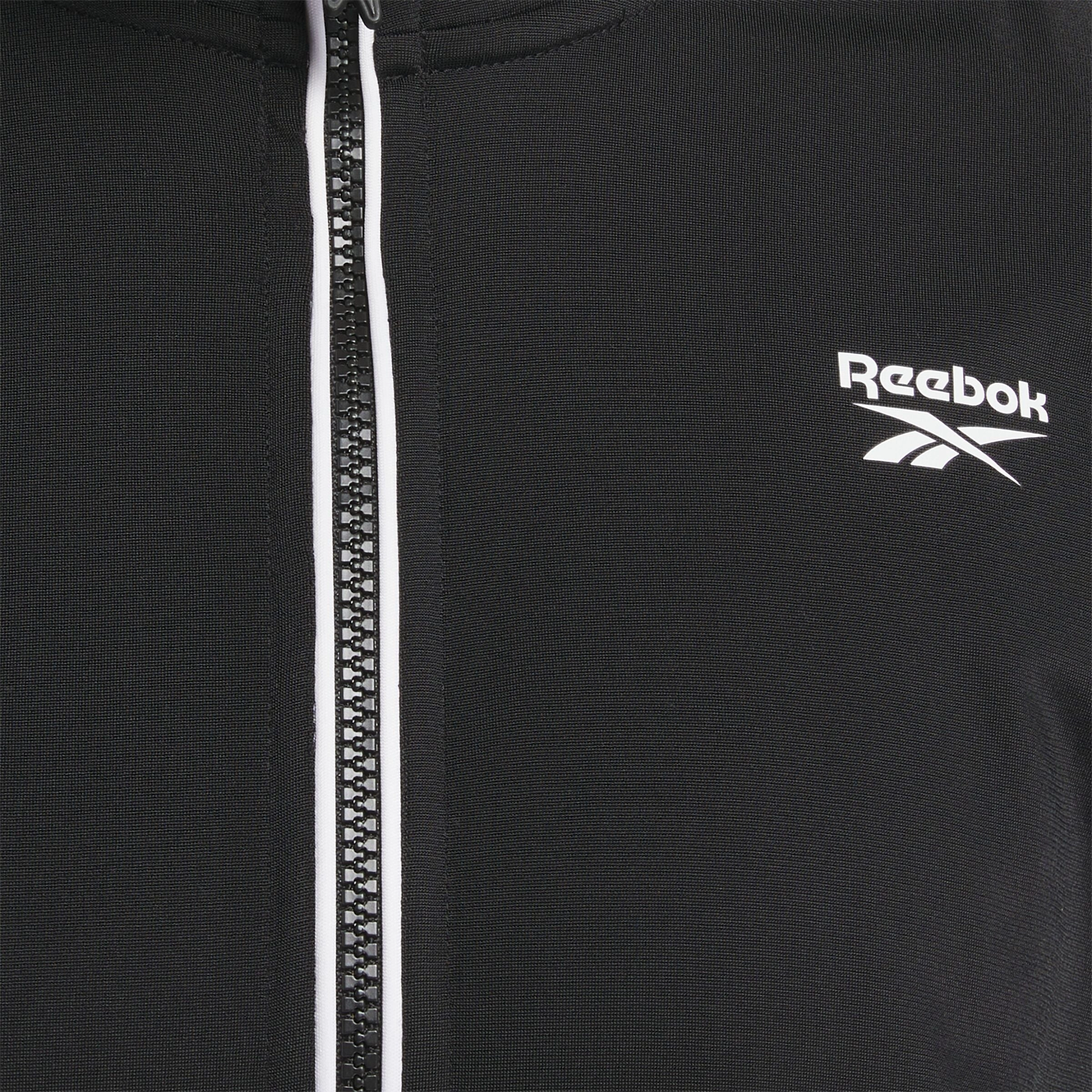 Reebok Identity Back Vector Tricot Track Jacket Black
