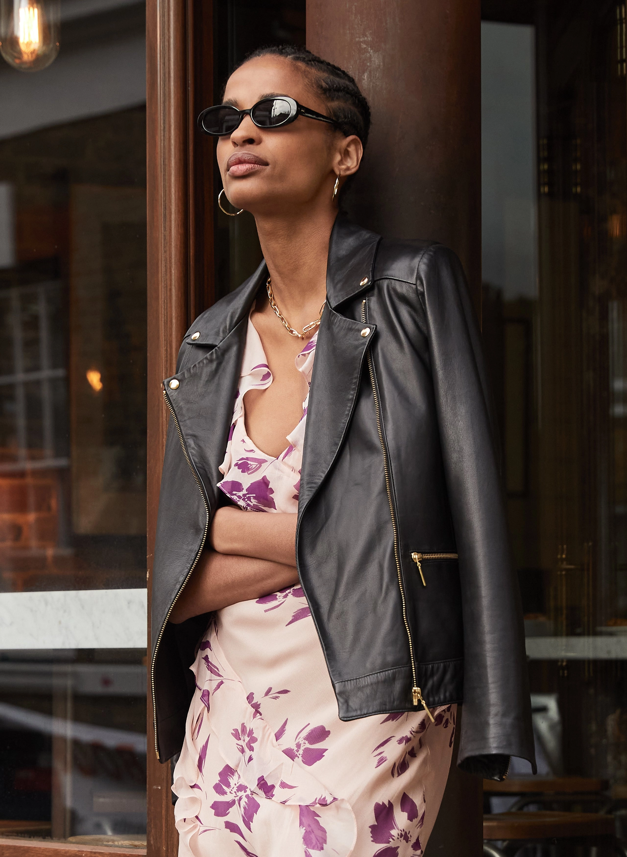 RENT - Kara Leather Jacket