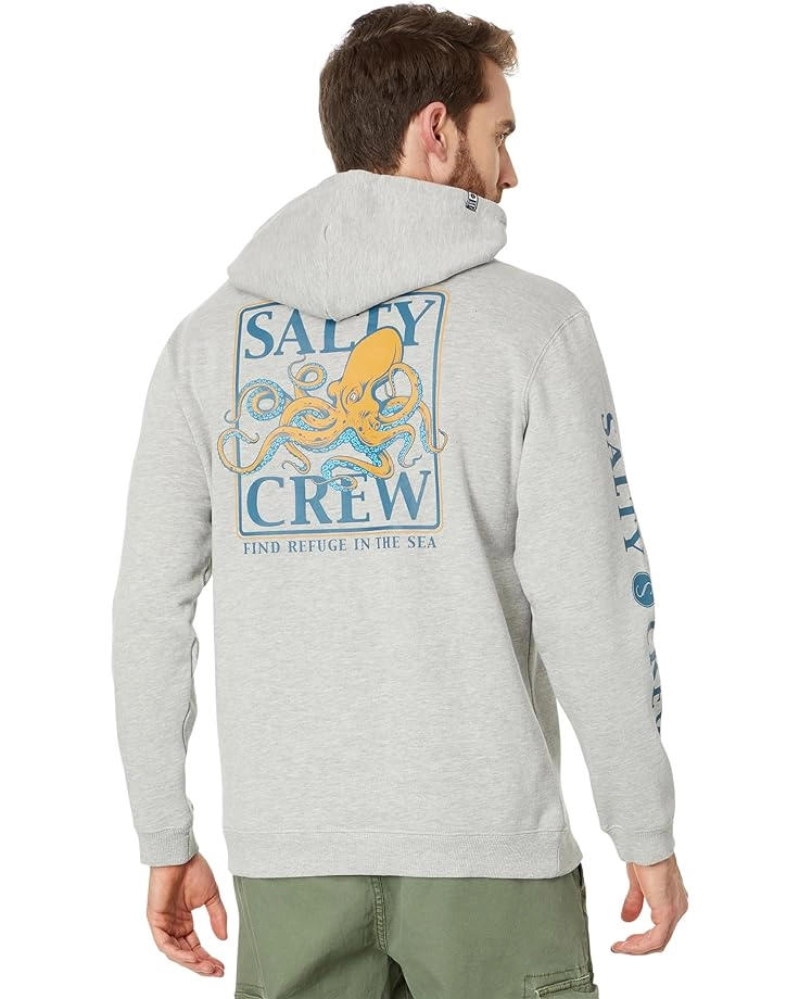 Salty Crew Mens Ink Slinger Hooded Fleece Sweatshirt