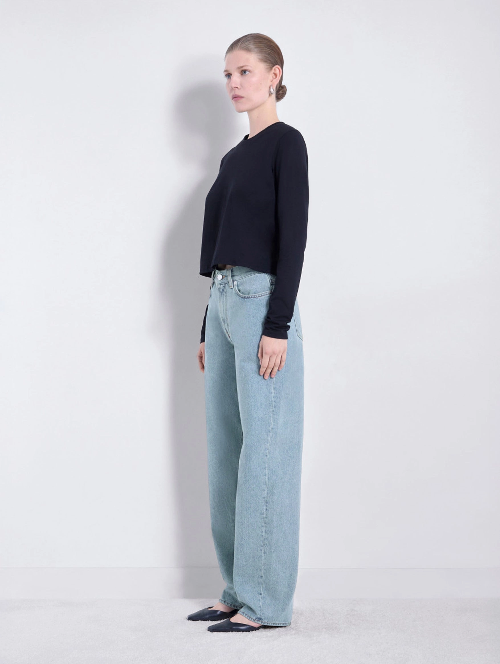 Samur Denim Jeans in Washed Light Blue