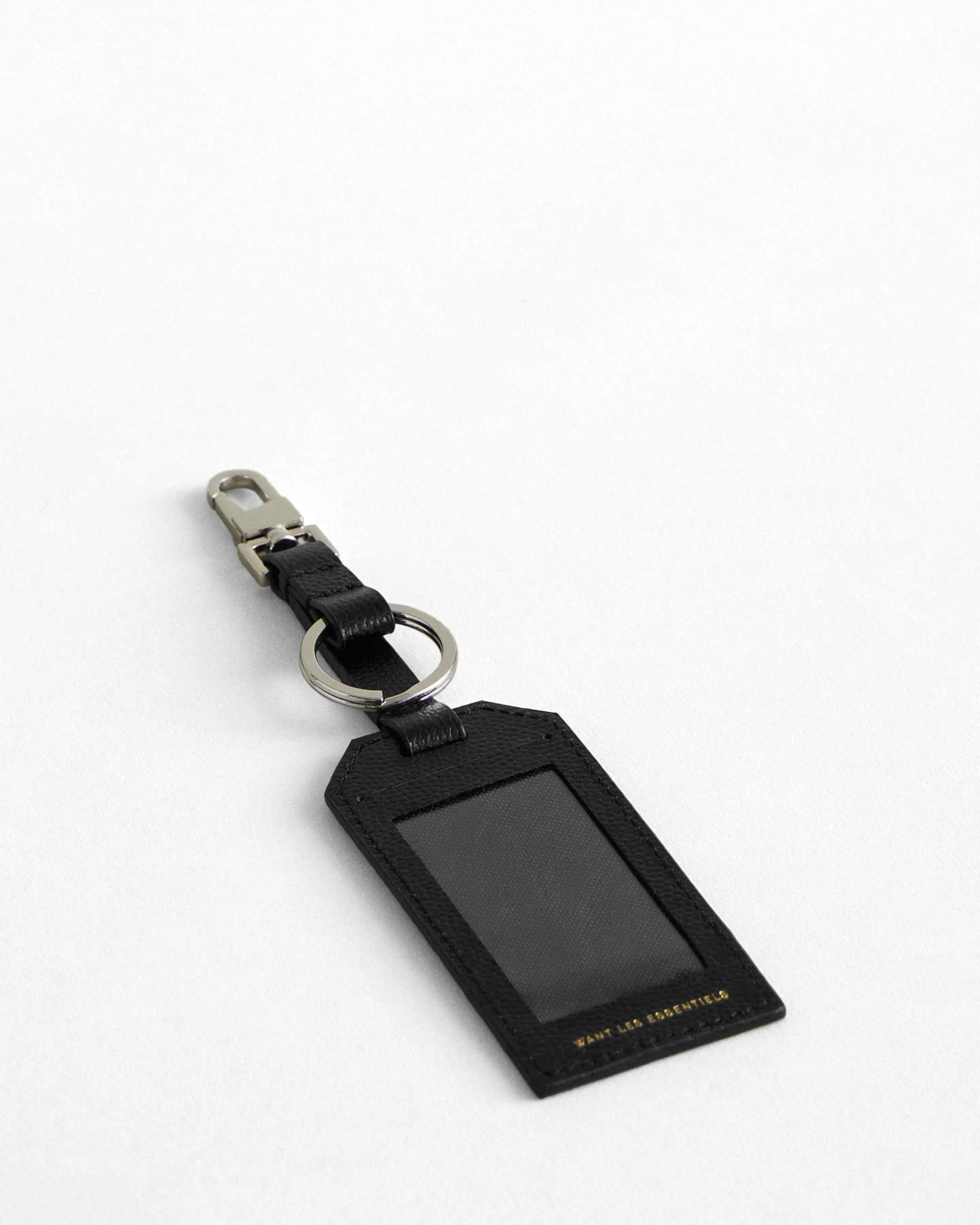 Seletar Caviar Leather Keychain